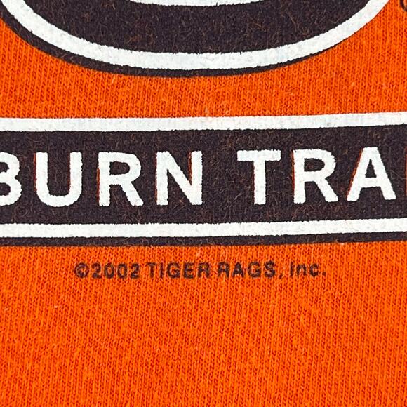 Y2K Auburn University Tiger Rags Tiger Walk Tshirt 2002 vintage - Picture 4 of 7